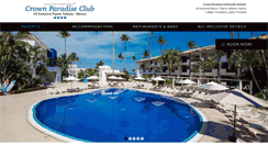 Desktop Screenshot of crownparadisevallarta.com